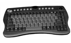 AK4400-TFU -  RF Wireless Keyboard with Trackball